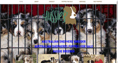 Desktop Screenshot of outwestaussies.com